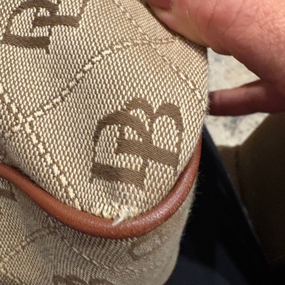 Dooney and Bourke Vintage Signature Canvas Tote - Picture 15 of 17